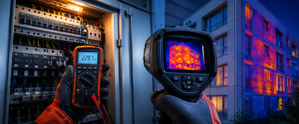 Inspeção Técnica de Instalações Elétricas e Termografia Predial